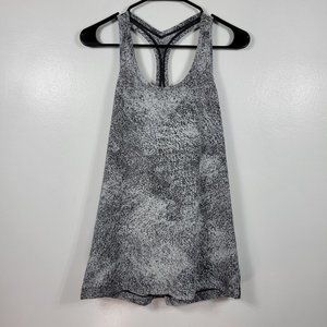 Lululemon Women Gray Racerback Sleeveless Tank Top